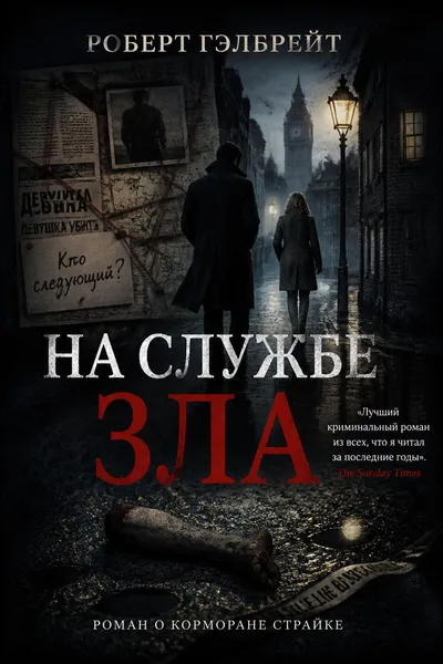 На службе зла — обложка книги