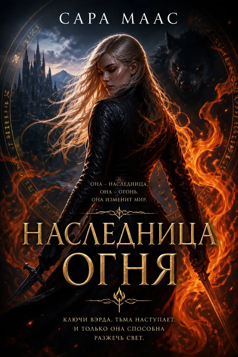Наследница огня — обложка книги
