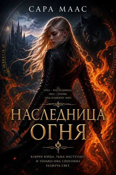 Наследница огня — обложка книги