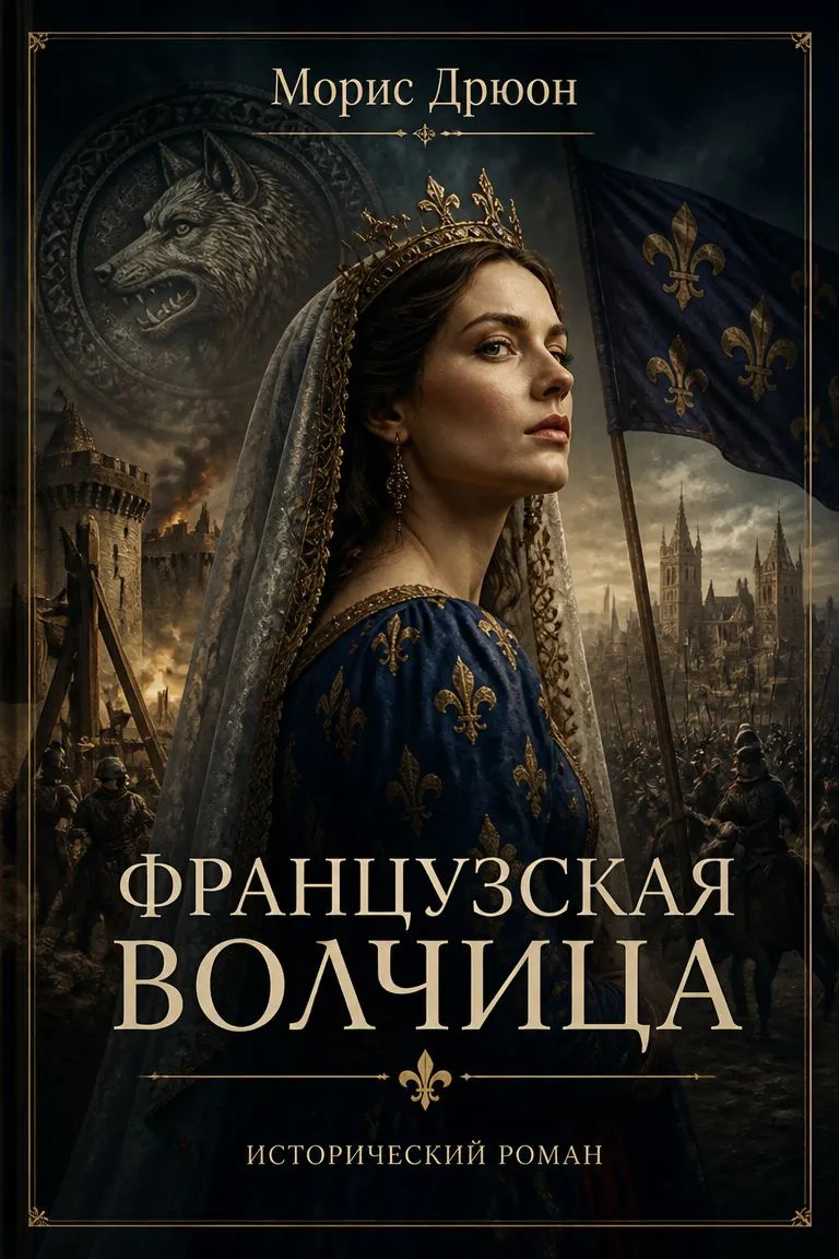Французская волчица — обложка книги