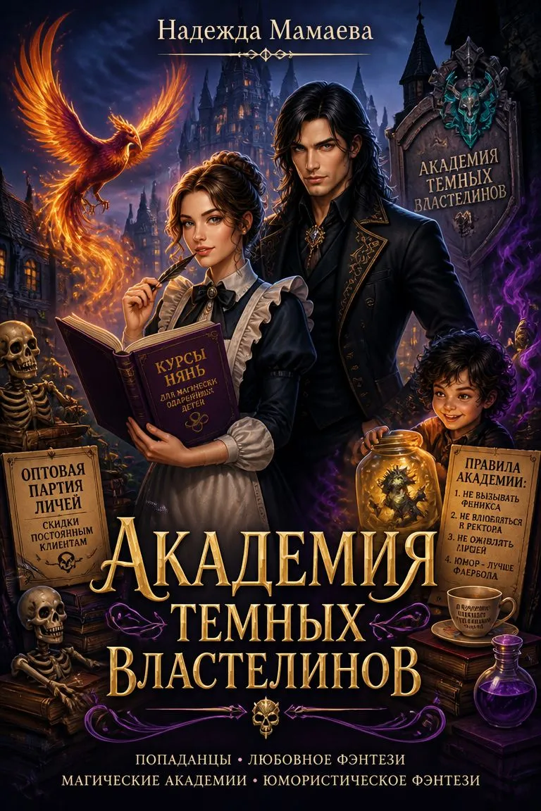 Академия Темных Властелинов — обложка книги