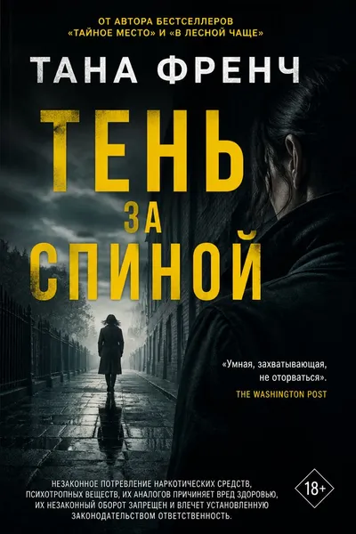 Тень за спиной — обложка книги