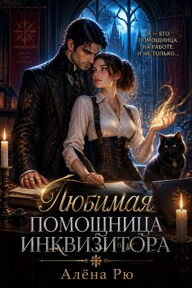 Любимая помощница инквизитора — обложка книги