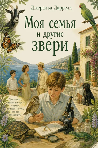 Моя семья и другие звери — обложка книги