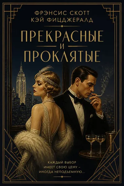Прекрасные и проклятые — обложка книги