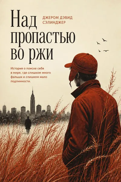 Над пропастью во ржи — обложка книги