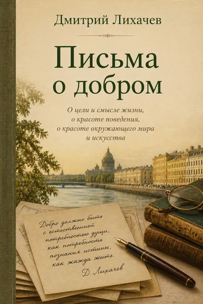 Письма о добром — обложка книги