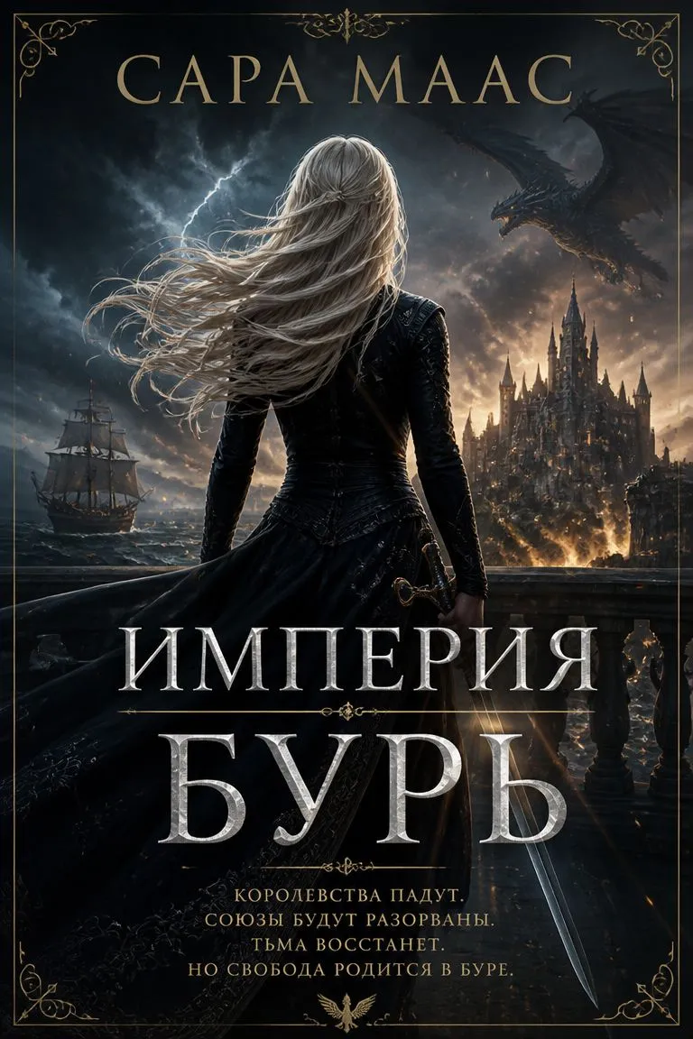 Империя бурь — обложка книги
