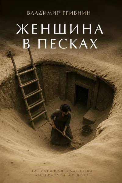 Женщина в песках — обложка книги