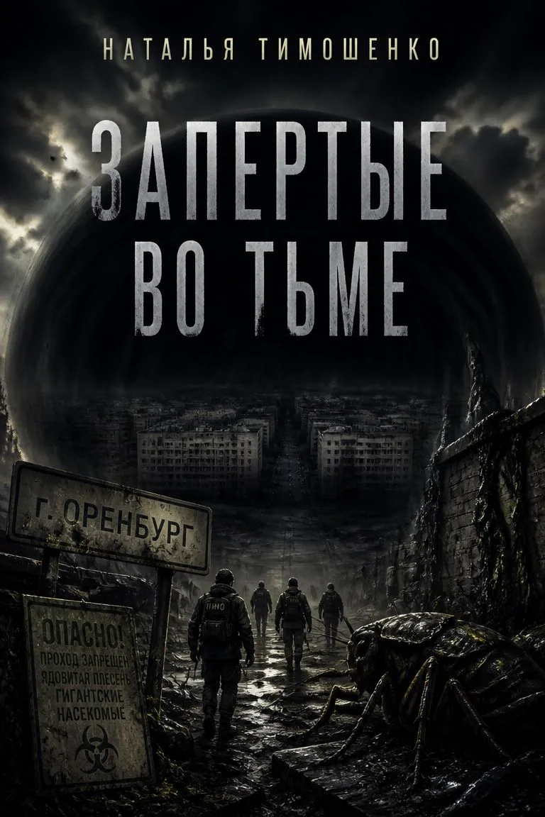 Запертые во тьме — обложка книги