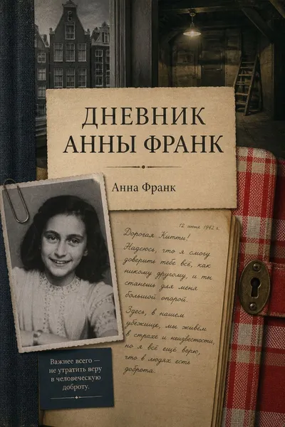 Дневник Анны Франк — обложка книги