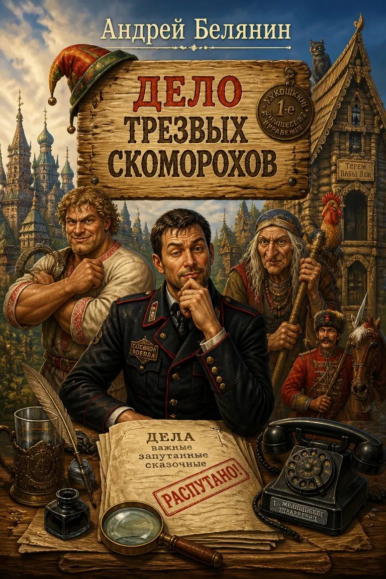 Дело трезвых скоморохов — обложка книги