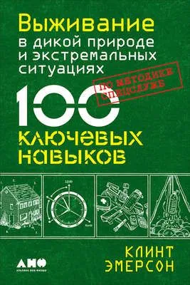 Выживание в дикой природе и экстремальных ситуациях. 100 ключевых навыков по методике спецслужб — обложка книги