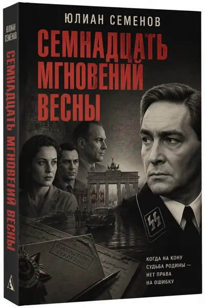 Семнадцать мгновений весны — обложка книги