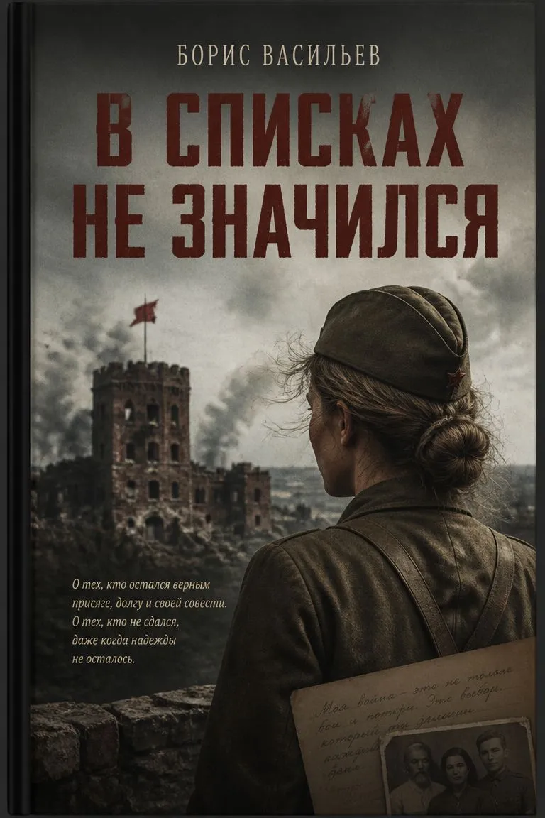 В списках не значился — обложка книги