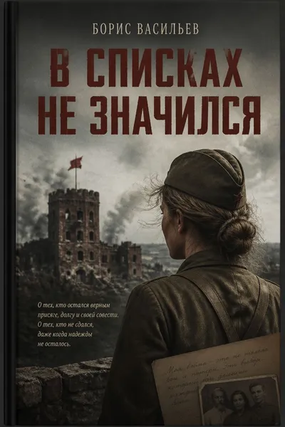 В списках не значился — обложка книги