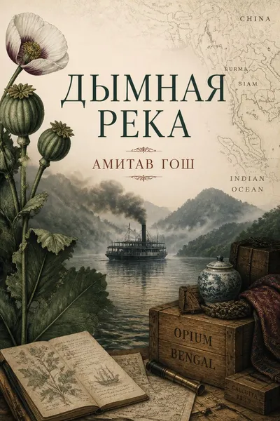 Дымная река — обложка книги