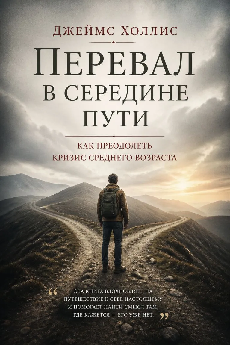 Перевал в середине пути. Как преодолеть кризис среднего возраста — обложка книги