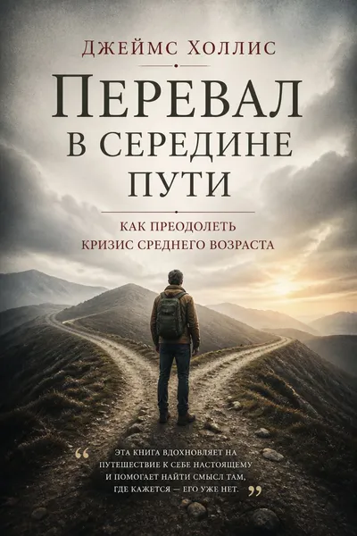 Перевал в середине пути. Как преодолеть кризис среднего возраста — обложка книги