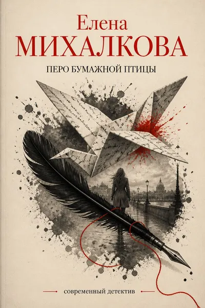 Перо бумажной птицы — обложка книги