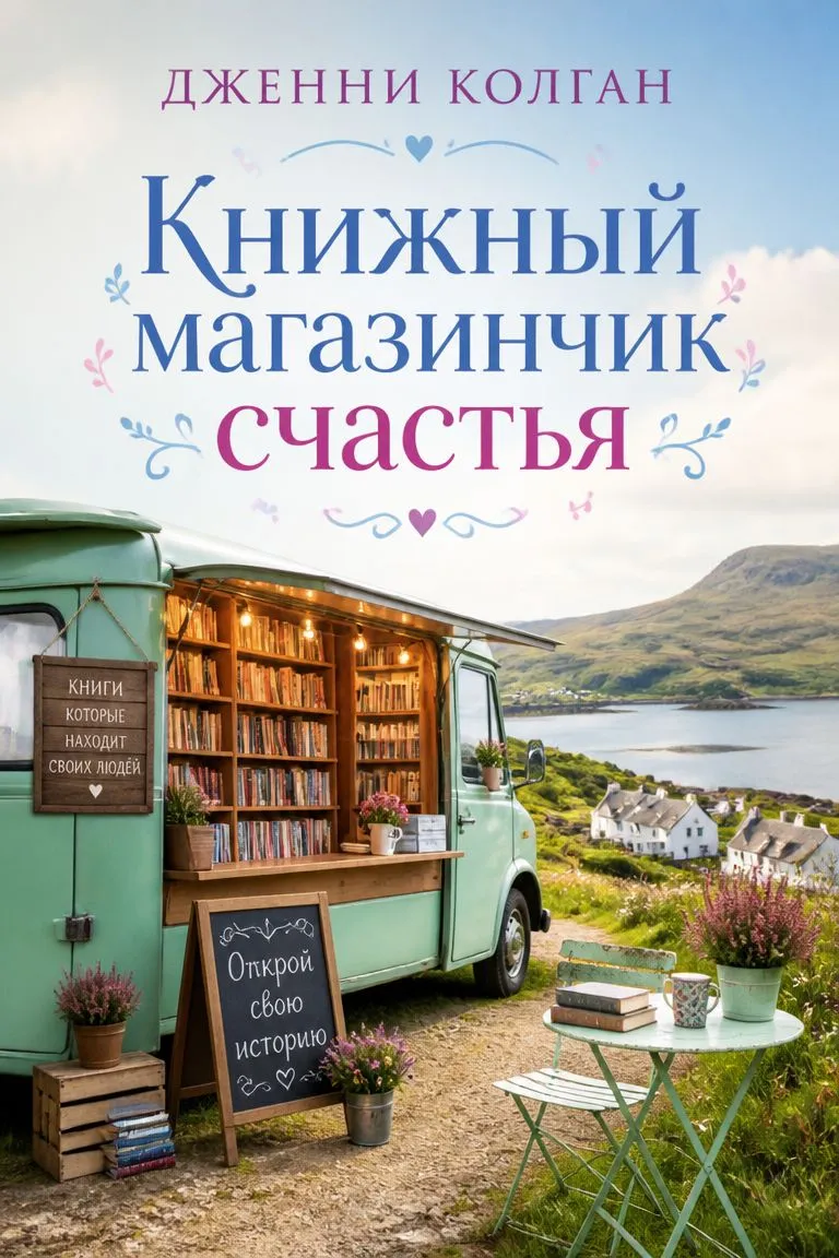 Книжный магазинчик счастья — обложка книги