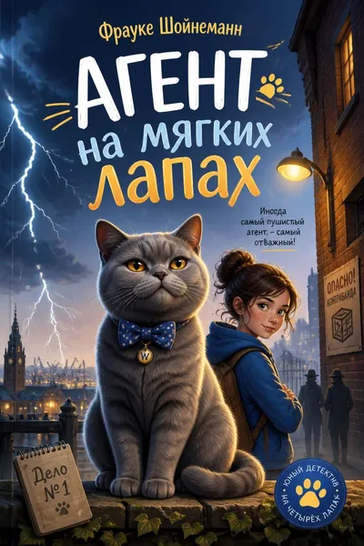 Агент на мягких лапах — обложка книги