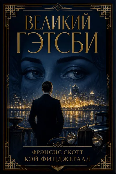 Великий Гэтсби — обложка книги