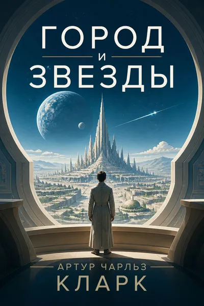 Город и звезды — обложка книги