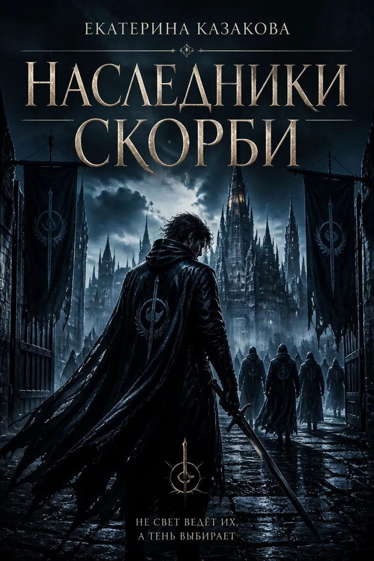 Наследники скорби — обложка книги