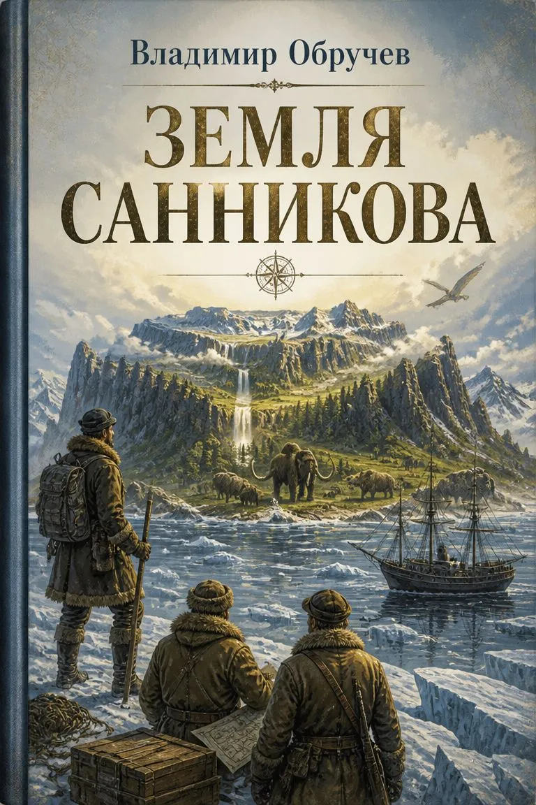 Земля Санникова — обложка книги