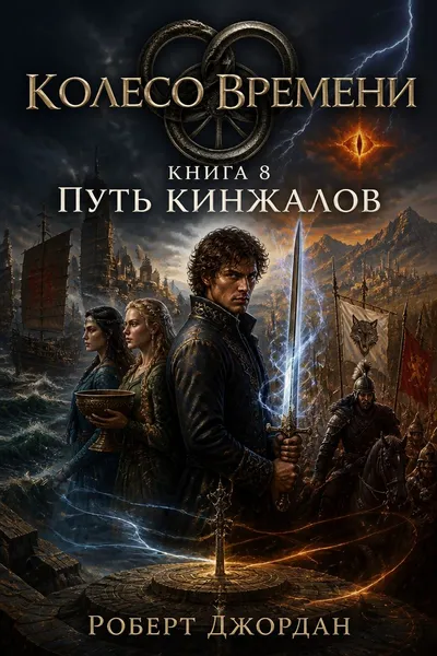 Колесо Времени. Книга 8. Путь кинжалов — обложка книги