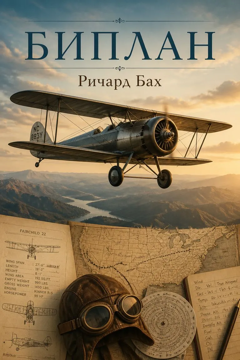 Биплан — обложка книги