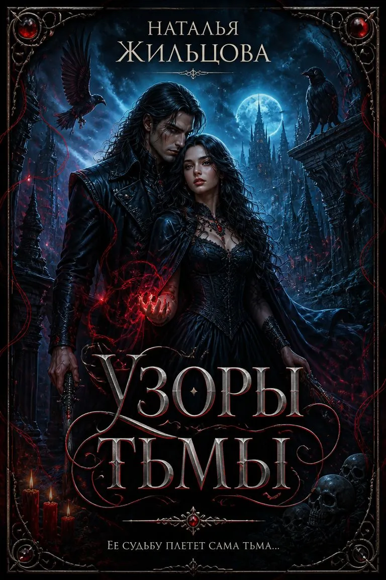 Узоры тьмы — обложка книги