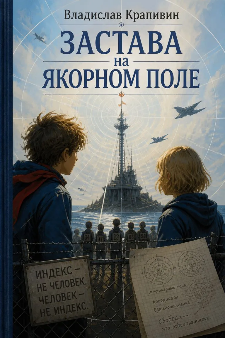 Застава на Якорном Поле — обложка книги