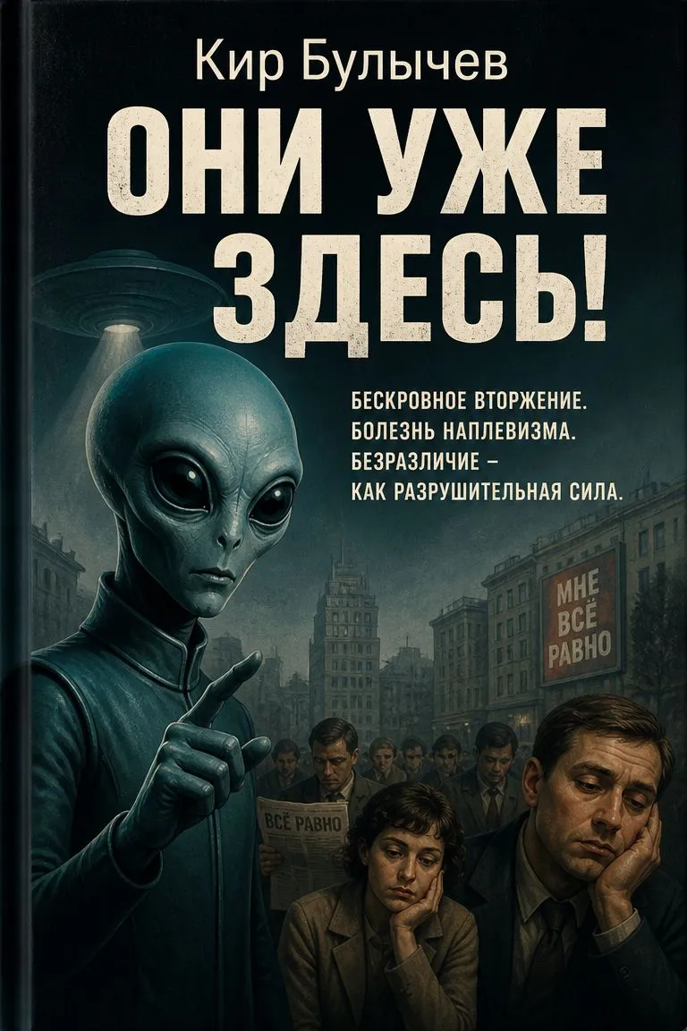 Они уже здесь! — обложка книги