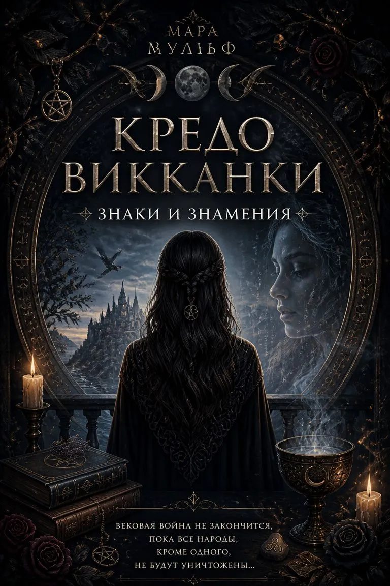 Кредо викканки. Знаки и знамения — обложка книги