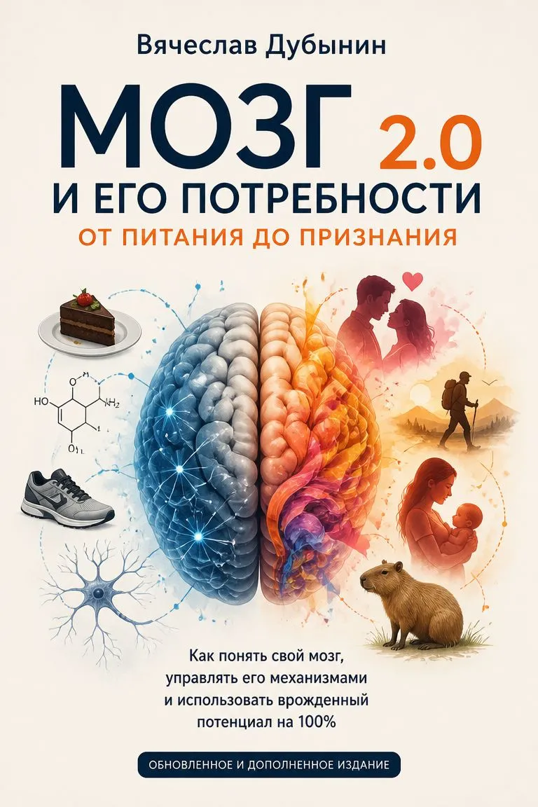 Мозг и его потребности 2.0. От питания до признания — обложка книги