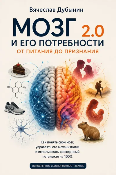 Мозг и его потребности 2.0. От питания до признания — обложка книги