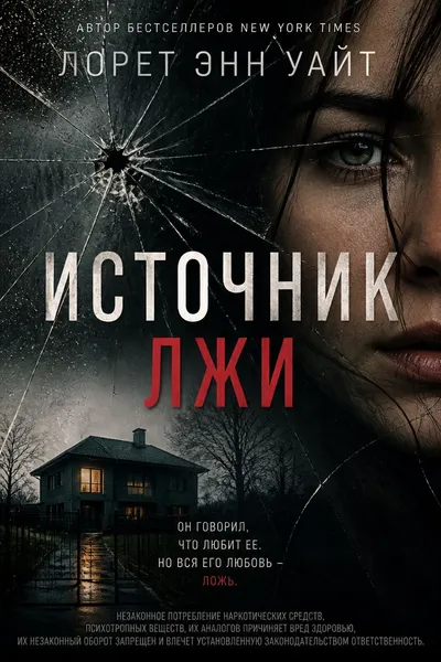 Источник лжи — обложка книги