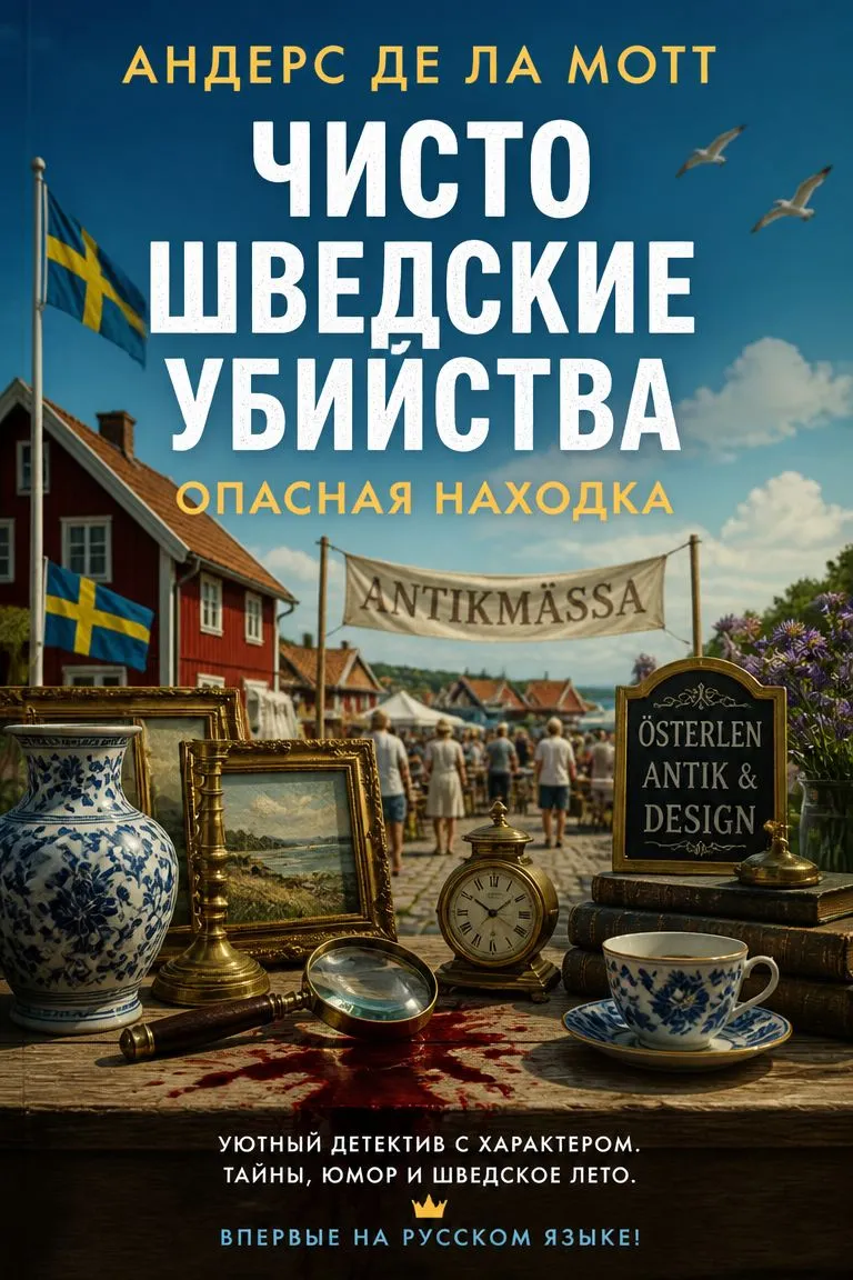 Чисто шведские убийства. Опасная находка — обложка книги