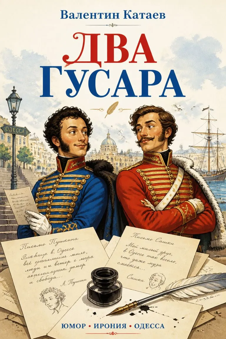 Два гусара — обложка книги