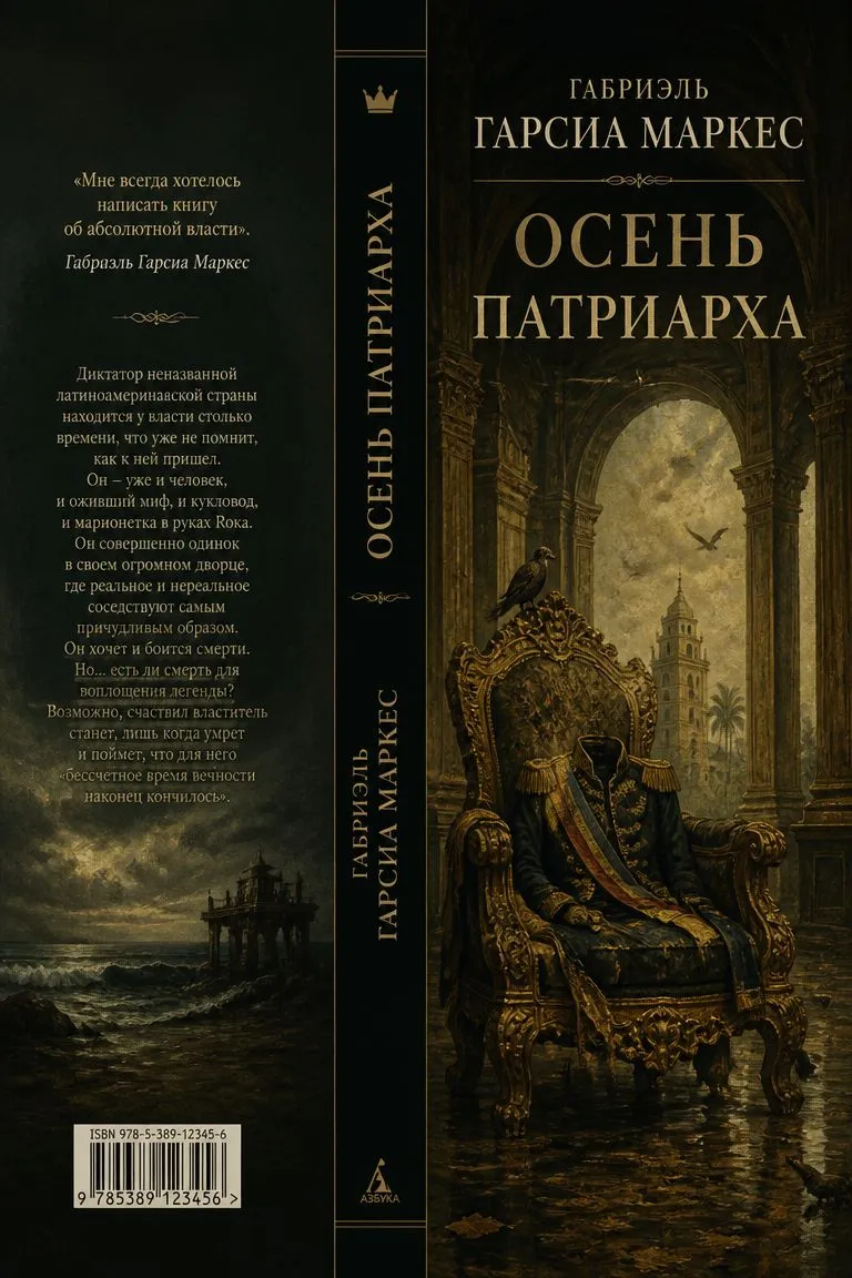 Осень патриарха — обложка книги