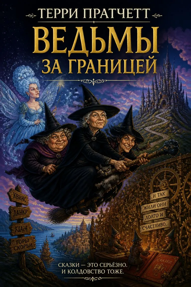 Ведьмы за границей — обложка книги