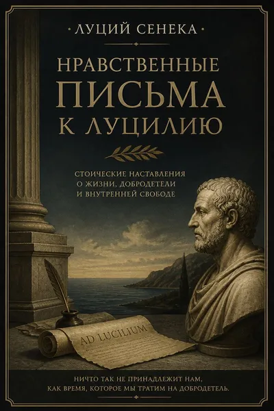 Нравственные письма к Луцилию — обложка книги