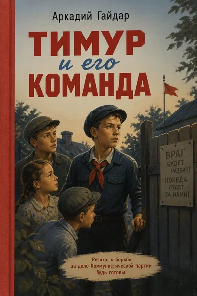 Тимур и его команда — обложка книги