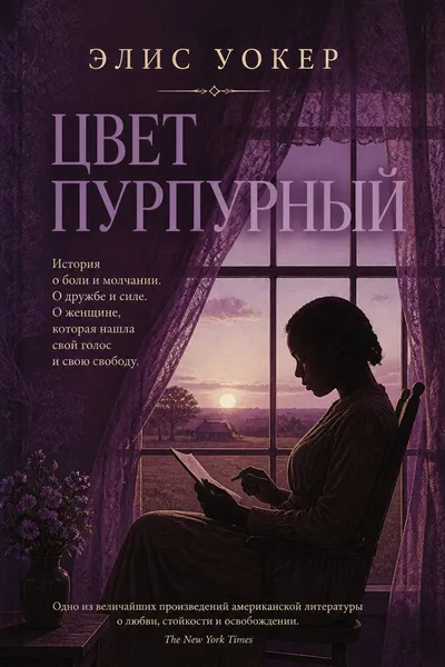 Цвет пурпурный — обложка книги
