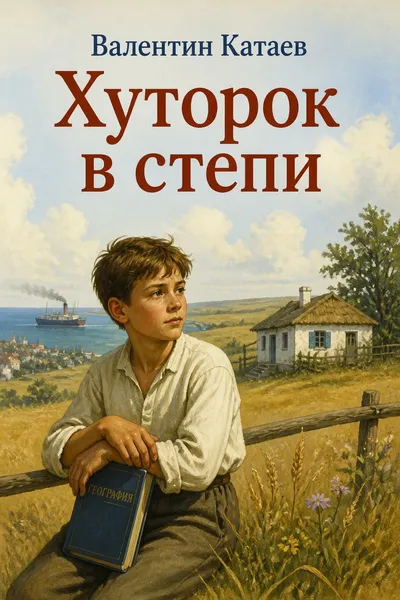 Хуторок в степи — обложка книги