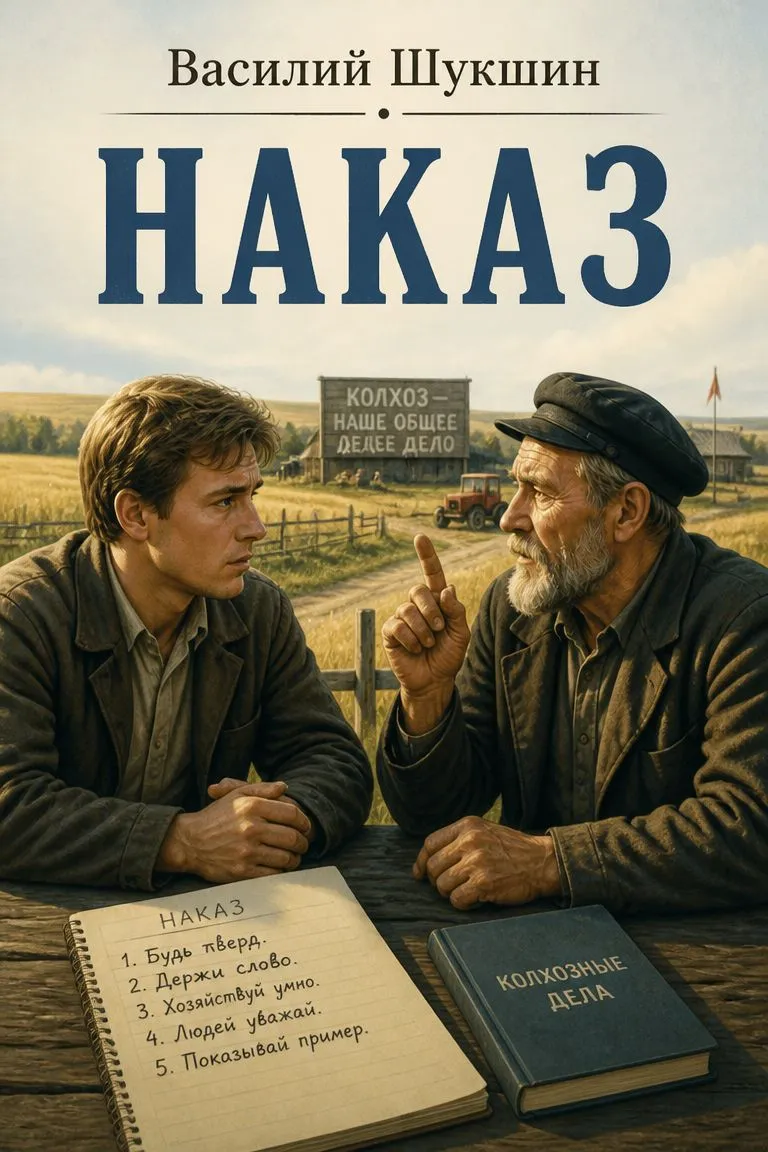 Наказ — обложка книги