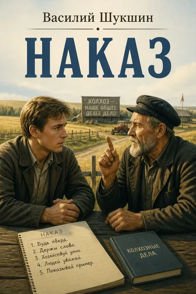 Наказ — обложка книги