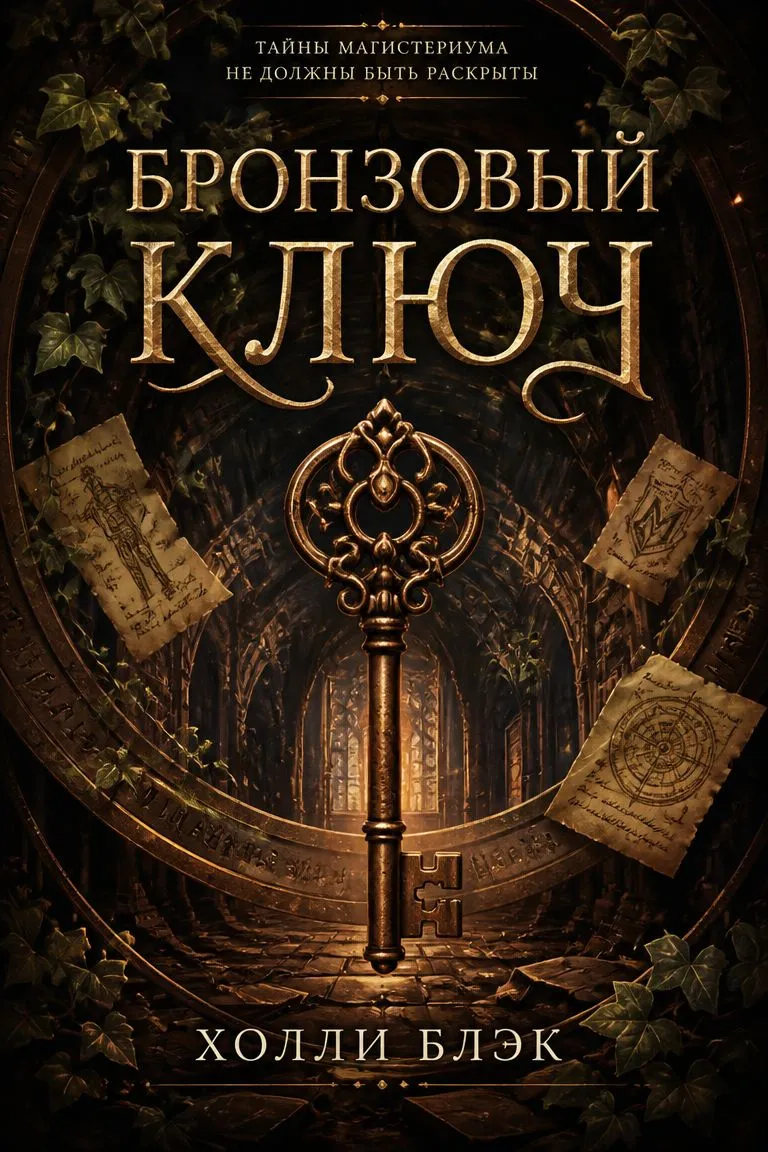 Бронзовый ключ — обложка книги